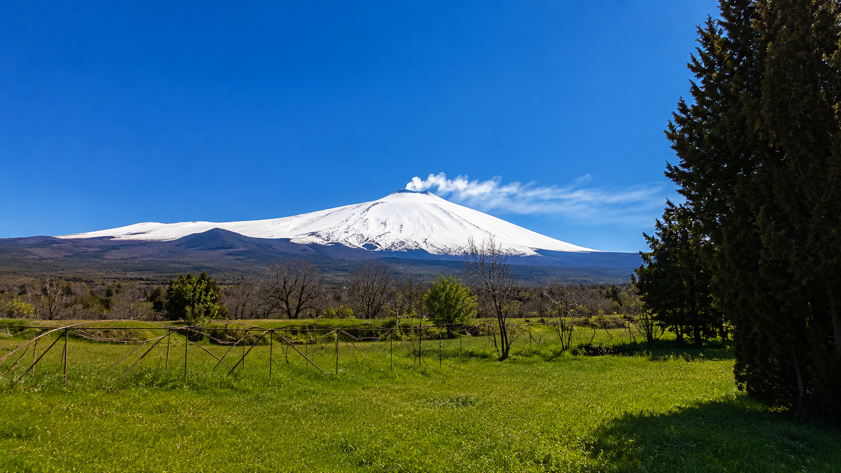 Etna innevato